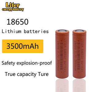 18650 3.7V 3500mAh懐中電灯トーチヘッドランプ用充電式バッテリーリチウムイオン充電式バッテリー - Product Image 5