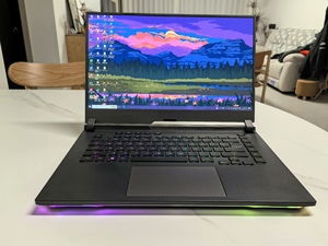 Portátil para Juegos AS-US Rog Strix 5 G513QM 2021 Usado, R9 5900HX, 300Hz, Retroiluminación RGB, RTX3060, 16GB, SSD de 512GB, 15.6 Pulgadas, Teclado en Inglés - Product Image 2