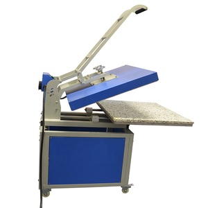 80x100cm tay hướng dẫn sử dụng lực lượng rộng định dạng trống dệt thăng hoa/cán nóng sắt chuyển nhiệt Máy ép - Product Image 5