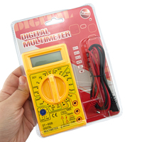 Dt 830B Digital Multimeter Portable Handheld Multimeter For Ac Dc Voltage Current Resistance Transistor Testing