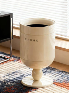 <span class=keywords><strong>Cubo</strong></span> de <span class=keywords><strong>basura</strong></span> para sala de estar, estilo 2026, diseño de copa de vino de tallo alto, estética <span class=keywords><strong>retro</strong></span>, <span class=keywords><strong>cubo</strong></span> abierto, mediados de siglo - Product Image 4