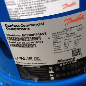 Compresseur HYZL MT50MT64HM4CVE pour équipement frigorifique 6HP, refroidissement et chauffage - Product Image 3