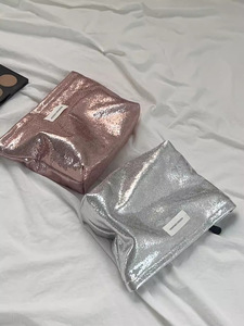 Bolsa de Maquillaje Brillante con Purpurina, Portátil, de Gran Capacidad, Bolsa de Aseo para Viaje, Organizador de Cosméticos, Venta al Por Mayor - Product Image 4