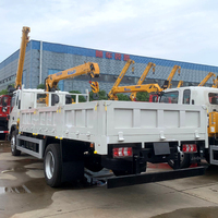 Nouvelle grue de camion de haute qualité de 3,2 tonnes, grue à flèche télescopique hydraulique 4x2, grue montée sur camion JAC, prix d'usine à vendre