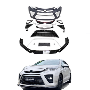 GR Sport Kit de carrosserie pour Toyota Sienna 2021 <span class=keywords><strong>2022</strong></span> Année Conversion de voiture Pare-chocs avant arrière Diffuseur Set Factory Sale - Product Image 1
