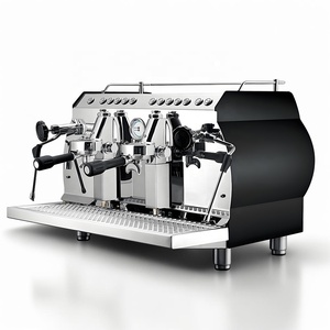 Machine à café expresso professionnelle personnalisée 11L à double chaudière, 2 groupes de pré-infusion, pour café commercial, des meilleurs appareils de haute qualité - Product Image 1