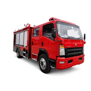 Camión <span class=keywords><strong>de</strong></span> <span class=keywords><strong>Bomberos</strong></span> con Tanque <span class=keywords><strong>de</strong></span> Agua <span class=keywords><strong>de</strong></span> 5CBM, HOWO 4x2, Cabina Doble, Bomba Contra Incendios CB10/40, Monitor <span class=keywords><strong>de</strong></span> Incendios <span class=keywords><strong>de</strong></span> Techo <span class=keywords><strong>de</strong></span> 40L/s, Caja <span class=keywords><strong>de</strong></span> Equipo <span class=keywords><strong>de</strong></span> Aluminio - Product Image 1