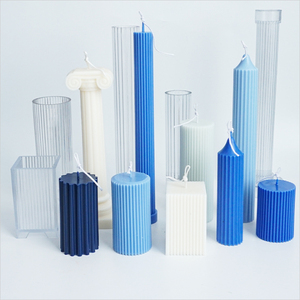 Dụng Cụ Thủ Công Nghệ Thuật Tự Làm Khuôn Nến Giáng Sinh Bằng Nhựa Làm Thủ Công Khuôn NẾN TRỤ Côn - Product Image 1