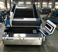 Machine de découpe laser à fibre CNC - Type portique, refroidissement par eau, pour métaux et tôles, nouveau contrôle Cypcut