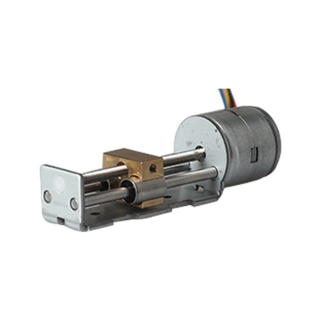 Miniature Linear Stepper Motor 45mm Stroke 12V DC Micro Precision Positioning Slide Stage for Automation OEM Customized