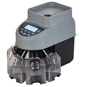Machine à compter les pièces Mix Value <span class=keywords><strong>Euro</strong></span> Us Trieur électronique automatique EUR THB <span class=keywords><strong>AED</strong></span> PLN CAD <span class=keywords><strong>Euro</strong></span> Us Compteurs et trieurs de pièces - Product Image 1