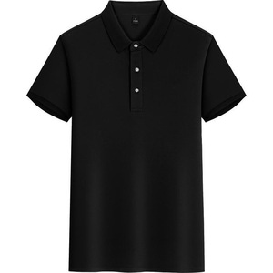 Men's Solid Color Polyester <b>Polo</b> Shirt Short Sleeve Workwear Daily Wear - Product Image 3