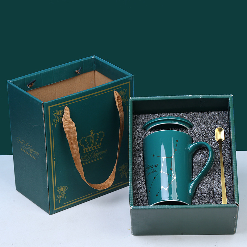 Coffret cadeau n°12 vert foncé virgo vert