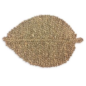 Set de napperons en jonc de mer, feuille tissée 100% naturelle de haute qualité, du Vietnam - Product Image 5