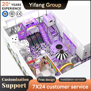 Aire de jeux intérieure sécurisée et de haute qualité pour enfants, espace de jeu souple personnalisé avec mur d'escalade et tunnel labyrinthe, usine chinoise - Product Image 6