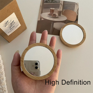 Tùy Chỉnh Thân Thiện Với Môi Logo Di Động Nhỏ Trang Điểm Gương Du Lịch Thân Thiện Với Mỹ Phẩm Túi Xách Với Nhỏ Gọn Túi Nhỏ Nhỏ Gương Nhỏ - Product Image 4