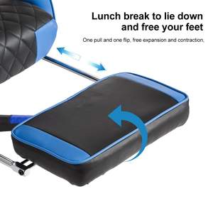 Alfombrilla de ratón personalizada gratis Oyun Koltugua Silla ergonómica para juegos Esports Pro Gamer para juegos de PC y oficina Respaldo alto - Product Image 2