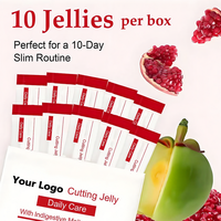 Gélules de Garcinia Cambogia 1200mg Coupe-Faim Soutien Métabolique Faible en Sucre Complément Alimentaire 10 Sachets pour Adultes