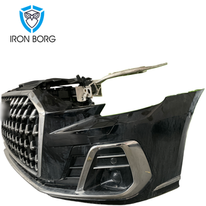 สำหรับ <span class=keywords><strong>Audi</strong></span> A8 D5/<span class=keywords><strong>A8L</strong></span> <span class=keywords><strong>2021</strong></span> ชุดครอบกันชนหน้า กระจังหน้า ชุดแต่งหน้ารถ ครึ่งคัน ชุดแต่งครบชุด ของแท้ - Product Image 3
