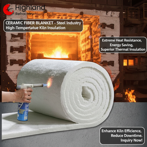 Couverture en fibre céramique sur mesure, isolation haute température 1260°C pour fours de laboratoire et appareils domestiques, laine céramique - Product Image 3