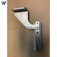 Supports de montage pour pack de refroidissement de moissonneuse-batteuse industrielle personnalisée YW, pliage de tôle de précision, pièce OEM pour moissonneuse-batteuse