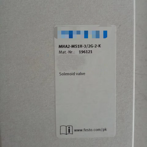 Nuevo Controlador de Programación PLC de Automatización Industrial para Almacén, Original, en Stock, Venta al por Mayor, MHA2-MS1H-<span class=keywords><strong>3</strong></span>/2GWBR-<span class=keywords><strong>2</strong></span>-K 196121 - Product Image 1