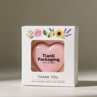 Boîte en carton ivoire d'impression numérique pour savon Offre Spéciale produits de soins personnels Boîtes en papier Boîte recyclable personnalisée pour savon liquide