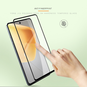 Protection d'écran en verre trempé incurvé 9H à couverture intégrale pour Infinix GT 50 Pro, Infinix Hot 70 Pro, 70, 50, 50i / Smart 9 - Product Image 2