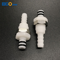 Raccords de déconnexion d'axe type CPC, raccords de tuyauterie mâles à valve, accouplement rapide en plastique, connecteur rapide pour machine à eau potable