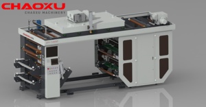 プラスチックフィルムバッグスタック型フレキソ印刷機高速2 4 6 8色ロール - Product Image 2