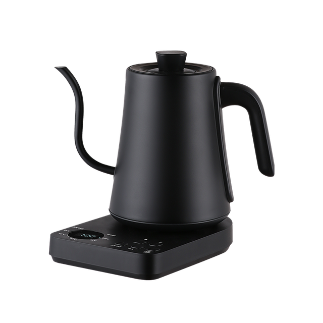 1200W Keep Warm Gooseneck Electric Kettle Stainless Steel Smart Pour Over Kettle for Coffee Tea 1L Kettle Temperature Control