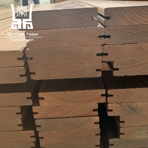 Tarimas de Madera de Fresno Marrón Ecológicas y Modernas con Tratamiento Térmico Natural, Sistema de Cierre por Clic TAP & GO, Tarimas de Madera de Fresno Maciza para Uso en Exteriores - Product Image 3