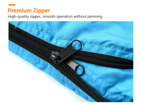 Sac de couchage en duvet pour adulte, imperméable, compact, léger, de haute qualité, pour le camping en hiver