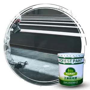 Outside Water Based Abrasion Resistance Aliphatic Acrylic Polyurethane Finish Paint Hotel Steel Structure Coating