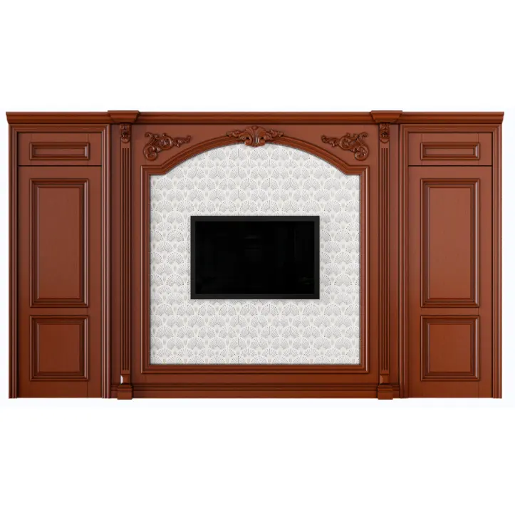 Classic European Style Whole house design Wainscoting decoration Composite wood plywood MDF wall panels