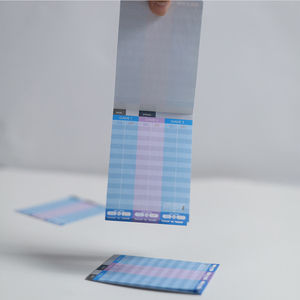 สมุดบันทึกคะแนนเกมแบบขายส่งจำนวนมาก แบบเย็บกาว ฉีกออกได้ พร้อมโลโก้สั่งทำ โรงงานผลิต OEM - Product Image 2