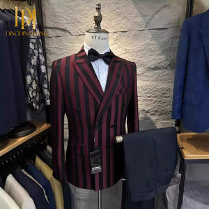 Nuevo <span class=keywords><strong>Traje</strong></span> Casual de Dos Piezas para <span class=keywords><strong>Hombre</strong></span>, Talla Grande, Transpirable, de Algodón, con Doble Botonadura, para Negocios, Eventos Nocturnos, Banquetes, Primavera, Uso Formal para Toda Temporada - Product Image 2