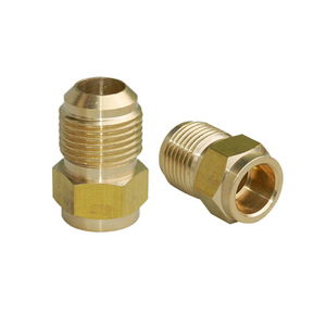 Yiheng Brass Flared Fitting Threaded Connector Refrigeration Parts - Product Image 1
