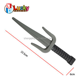 Cuchillo de juguete japonés de la suerte para Halloween, accesorios de plástico para espectáculo de Cosplay, armas - Product Image 6
