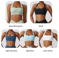 Nouvel ensemble de 6 pièces de sous-vêtements volumineux, soutien-gorge de yoga, leggings de fitness, leggings de sport à jambes larges, ensemble athlétique pour femmes