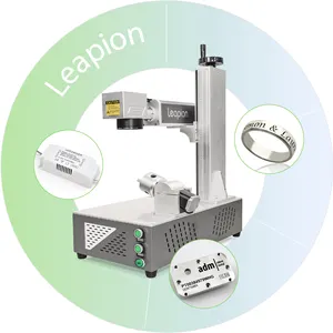 Leapion sợi Laser đánh dấu 20 Wát jpt mopa sợi laser màu máy đánh dấu cho kim loại thép không gỉ