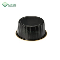 100ml/3.3oz outils de cuisson feuille d'aluminium mini moule à muffins récipient à gâteaux pour moules para ramekin avec couvercle tasse à gâteau