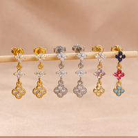 Agent de dropshipping Shopify pour les États-Unis, l'Australie et l'UE, fournisseur mondial 1688, dropshipping DDP, commande exécutée en 24h, boucles d'oreilles en zircon