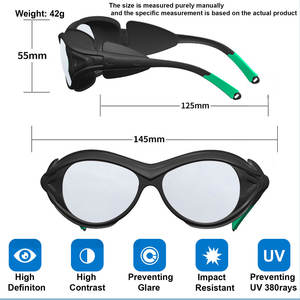 แว่นตาป้องกันการกระแทกป้องกันการเกิดฝ้าแว่นตานิรภัยสำหรับใช้งานป้องกันดวงตาดีไซน์ใหม่2024 - Product Image 3