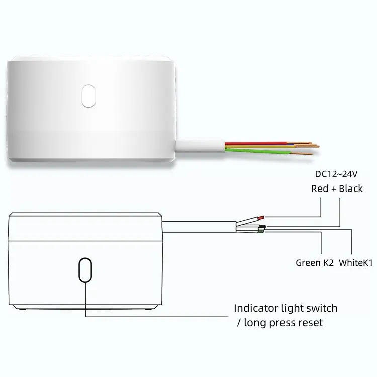 Tuya Sensor deteksi gerak gerak tubuh manusia, Sensor deteksi napas 12-24v DC 24 GHz Untuk lampu dalam ruangan, sakelar Sensor penghubung cerdas