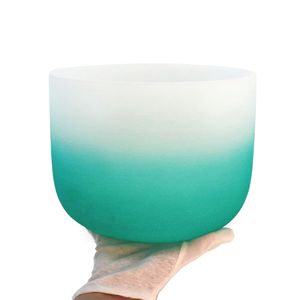 Bols chantants en cristal <span class=keywords><strong>de</strong></span> Quartz givré <span class=keywords><strong>de</strong></span> couleur dégradée pour la méditation, <span class=keywords><strong>bain</strong></span> sonore, bol chantant en cristal, bol <span class=keywords><strong>de</strong></span> guérison sonore - Product Image 6