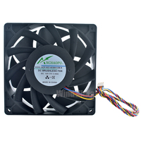 Ventilateur axial haute vitesse à deux roulements à billes RZ14038H12B-6 14cm 140mm 140x140x38mm DC12V 3.60A 4 broches pour boîtier d'ordinateur