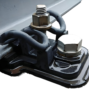 Gran oferta, sistema de sujeción 60Si2Mn para ferrocarriles, barra elástica de acero, Clip de resorte para durmientes, Clips de riel de hormigón forjado - Product Image 2