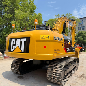 Excavadora de cadenas Cat 323DL usada con pocas horas de trabajo, excavadora hidráulica original Caterpillar de 23 toneladas para movimiento de tierras y construcción. - Product Image 3
