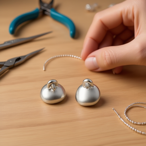 Cierre Magnético Esférico Ilan de 7mm para Fabricación de Joyería - Product Image 2